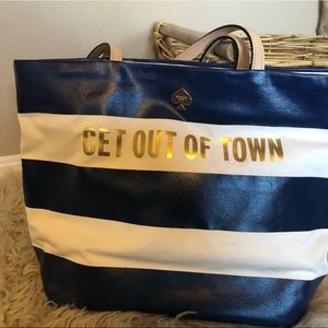 Kate Spade “Get out of town” shopper bag